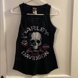 Harley Davidson tank